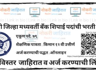 Sangli DCC Bank Peon Bharti